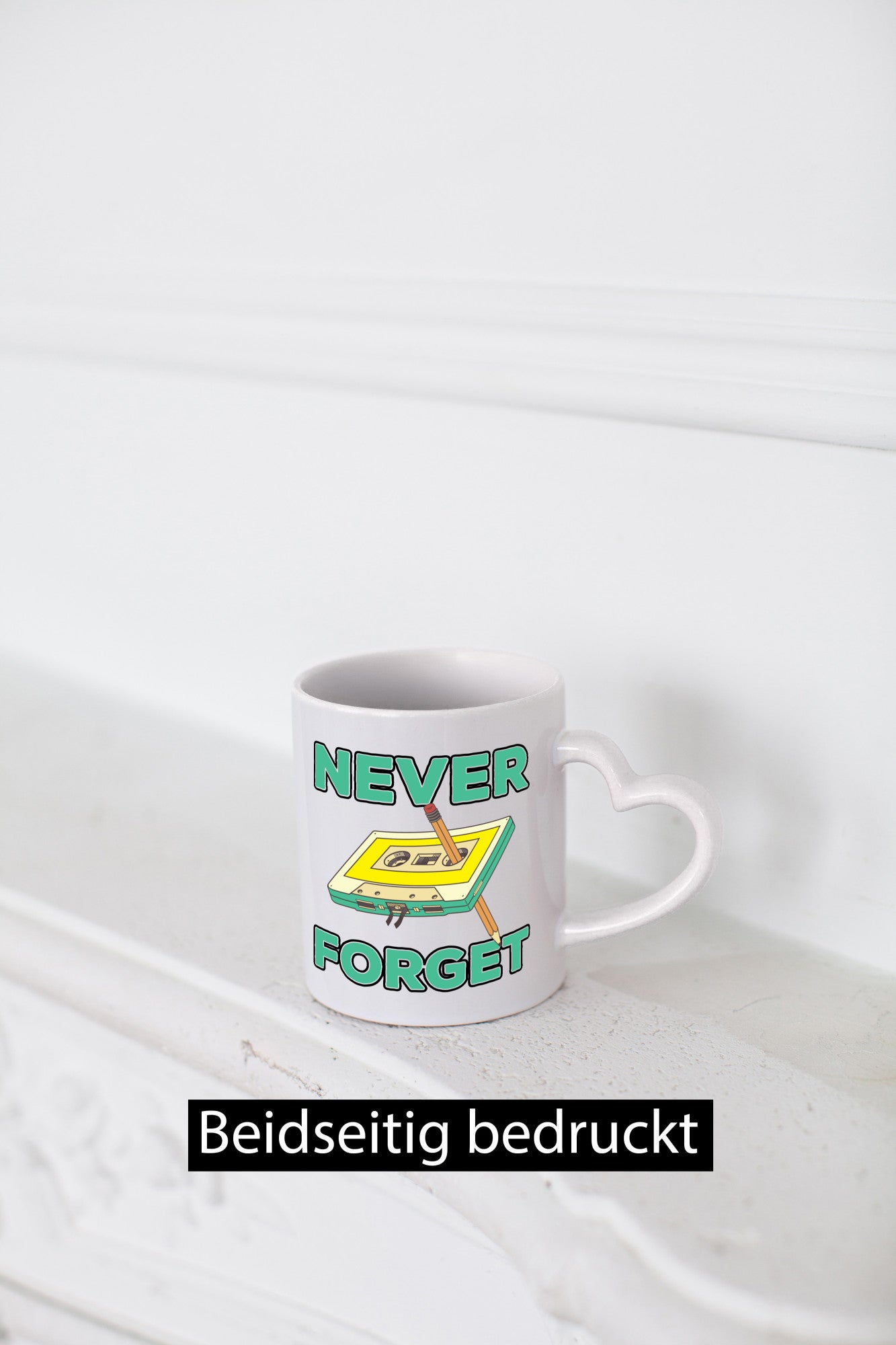 Never Forget | Kassetten Zurück spulen alte Zeit lustiger Spruch Geschenk Humor