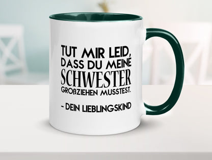 Lieblingskind | Eltern Schwester Kinder lustig Geschenk Humor Geschenkidee