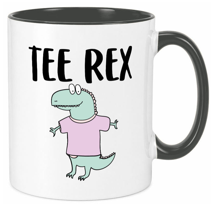 Tee Rex | Becher Dinosaurierer Teetrinker Geschenk Humor Geschenkidee lustiger Tasse