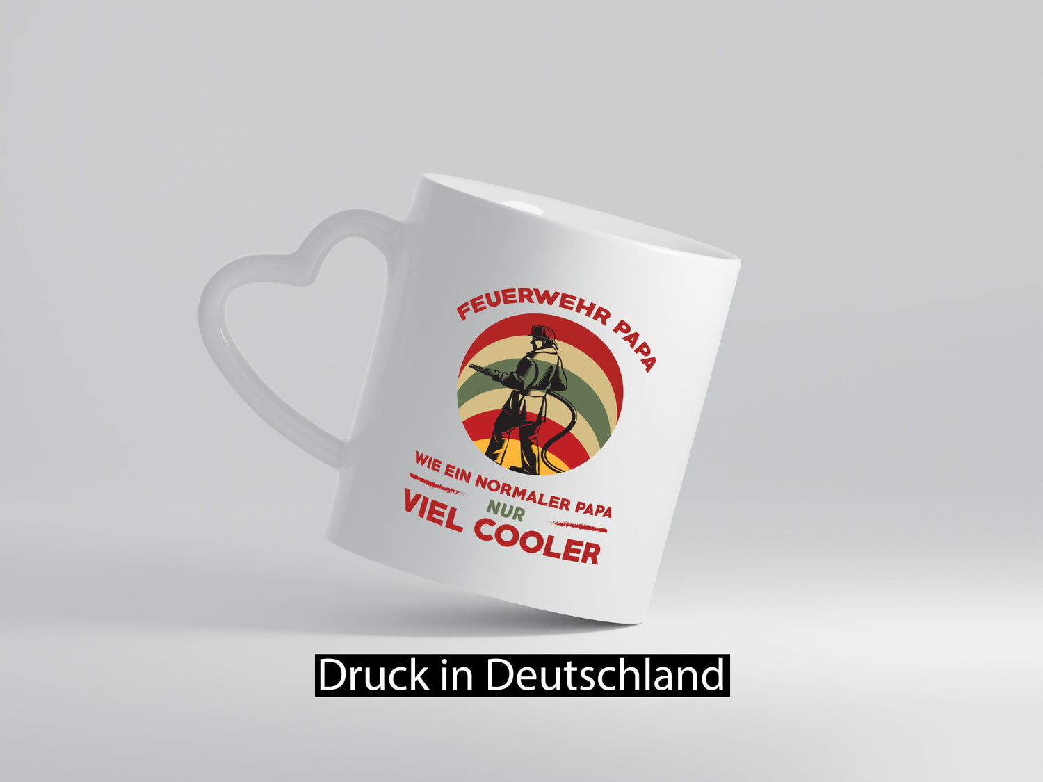 Feuerwehrpapa | Cooler Papa als alle andere Geschenkidee Humor Tasse