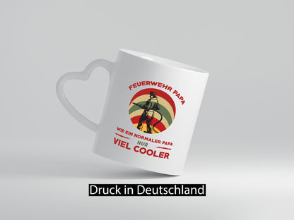 Feuerwehrpapa | Cooler Papa als alle andere Geschenkidee Humor Tasse
