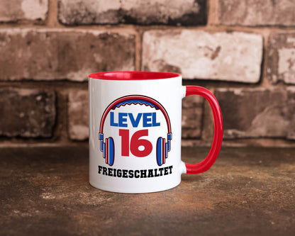 Level 16 Freigeschaltet | 16. geburtstag Gamer lustig Geschenkidee Geschenk