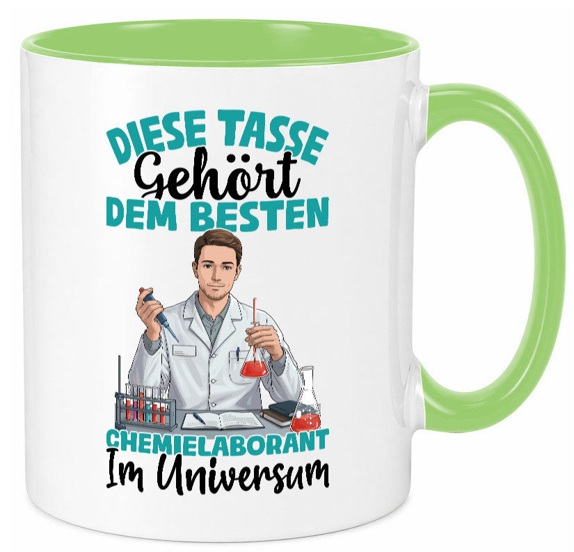 Im Universum: Chemielaborant | Laborant Chemie Humor Geschenkidee Tasse