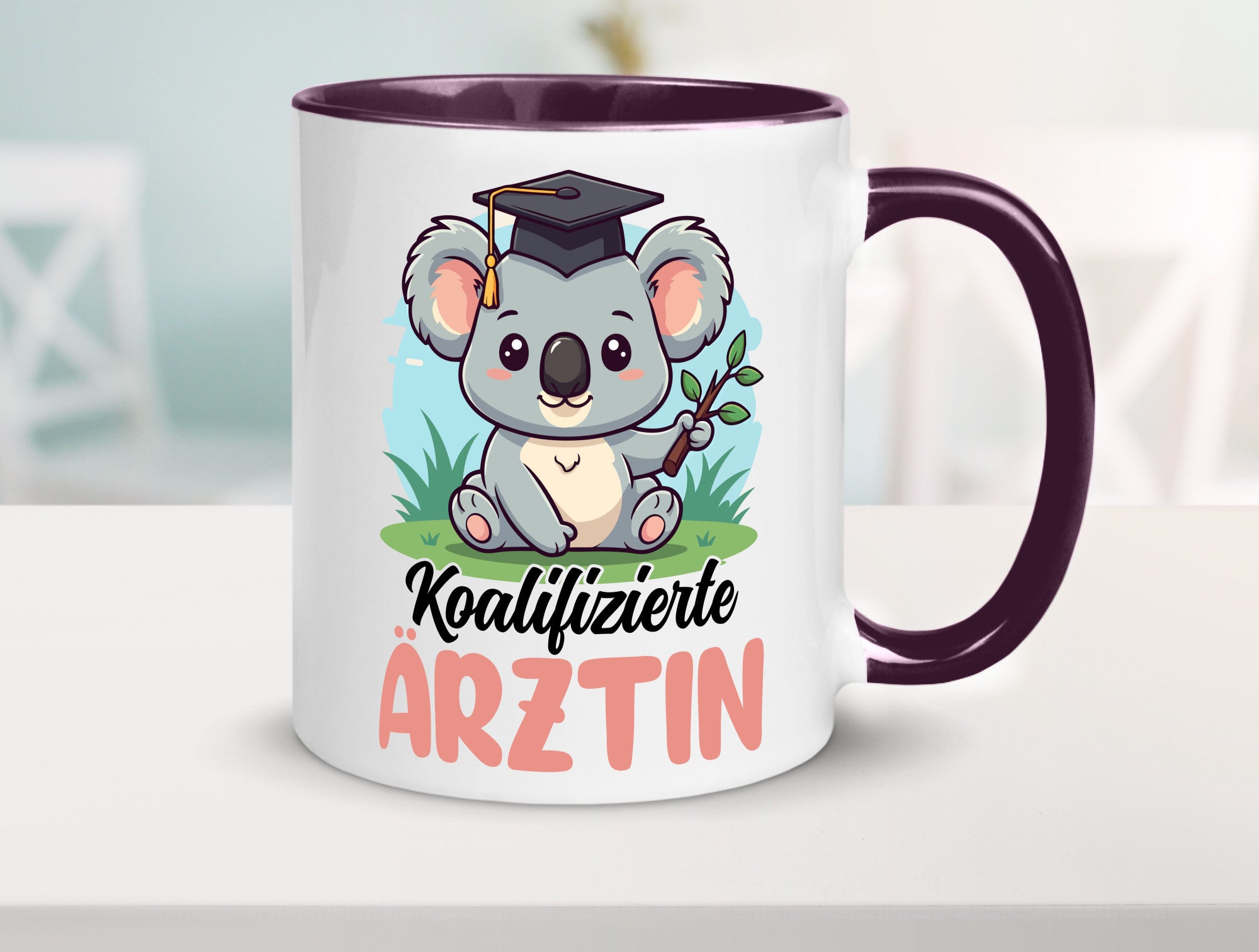 Koalifizierte Ärztin | Medizin Doktorin Fachärztin Geschenkidee Humor Tasse
