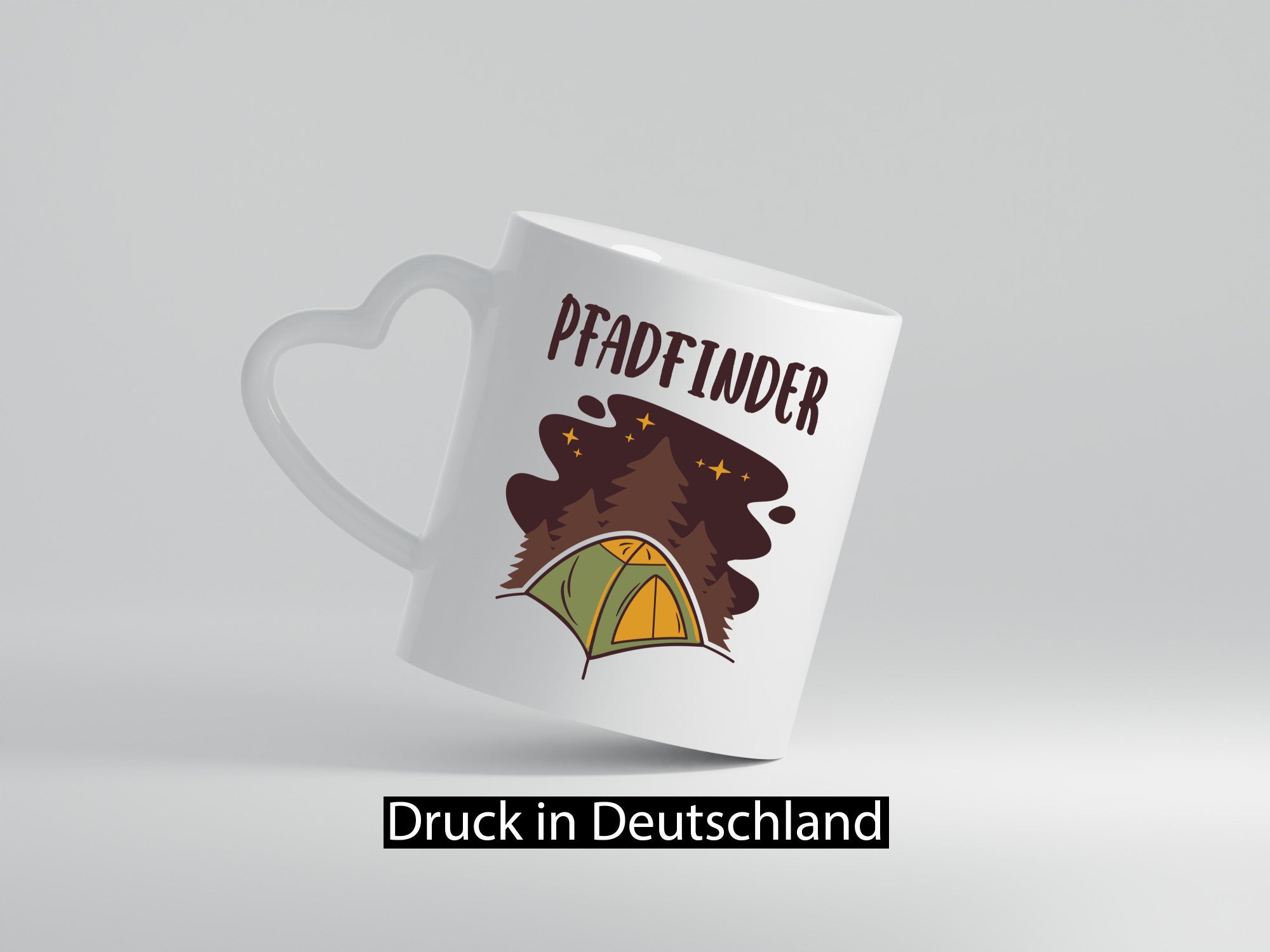 Pfadfinder | Zelten Lagerfeuer Campen v2 Geschenkidee Humor Tasse
