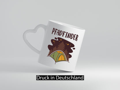 Pfadfinder | Zelten Lagerfeuer Campen v2 Geschenkidee Humor Tasse