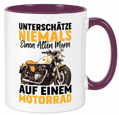 Biker Spruch | Männer Tasse Motorradfahrer Motorrad vl4 Geschenk Humor