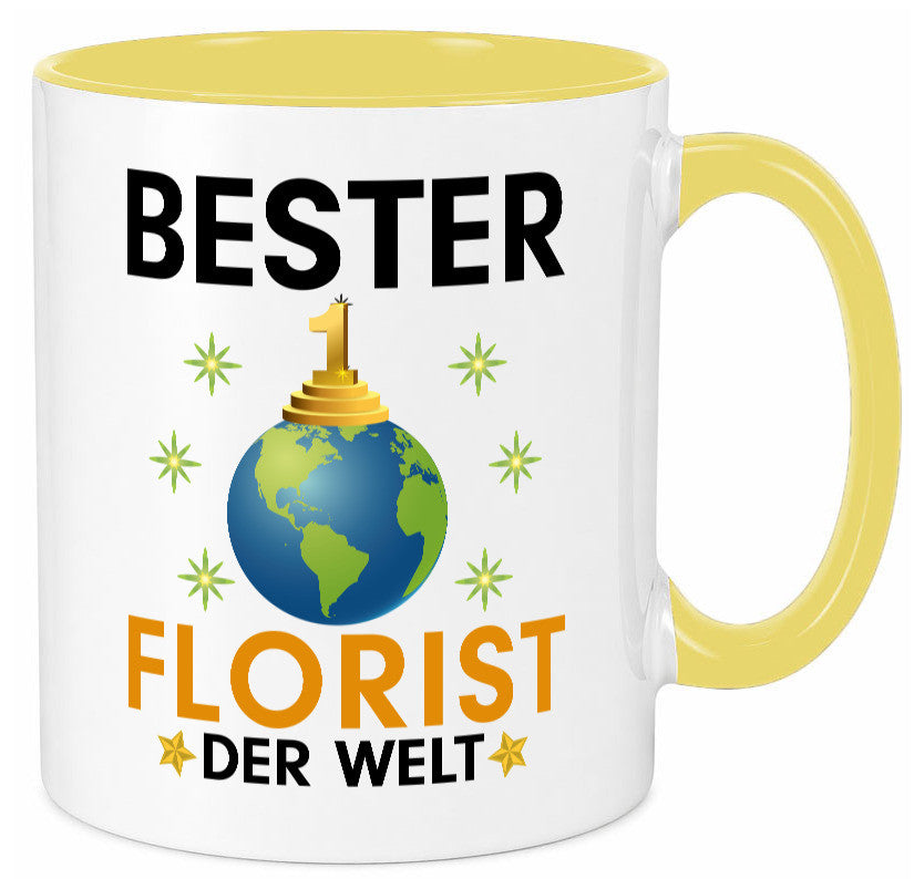 Welt Bester Florist | Blumen Verkäufer Humor Geschenkidee Tasse