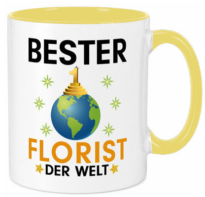 Welt Bester Florist | Blumen Verkäufer Humor Geschenkidee Tasse