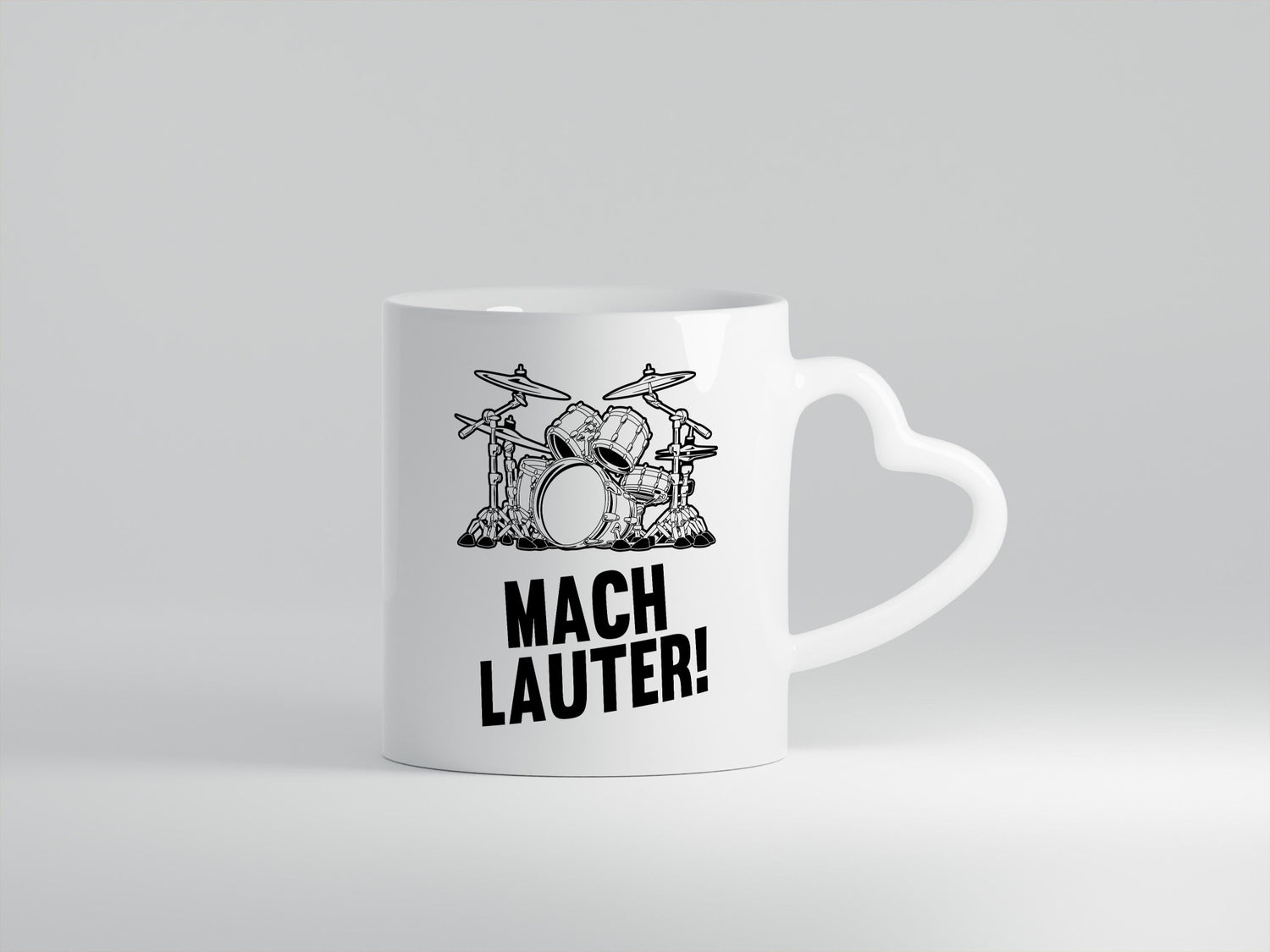 Mach lauter | Schlagzeug Band Musiker Geschenkidee Humor Tasse