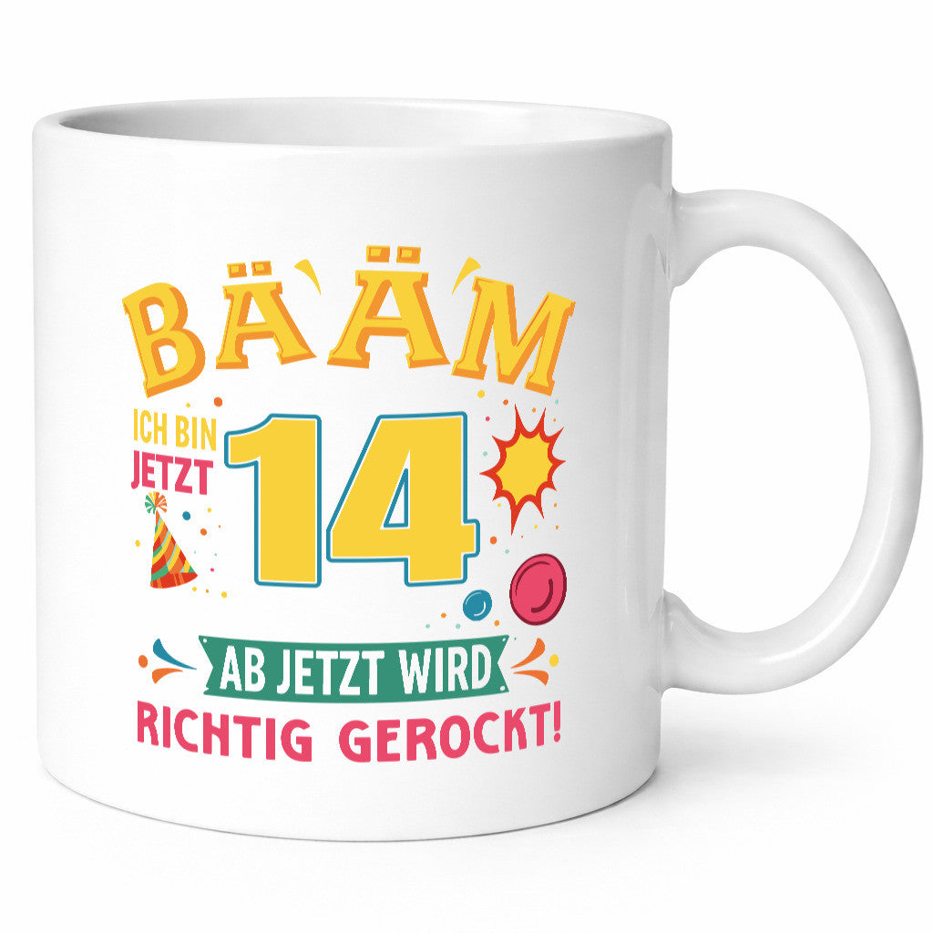 14. Geburtstag | 14 Jahre ab jetzt wird richtig gerockt lustig Geschenkidee
