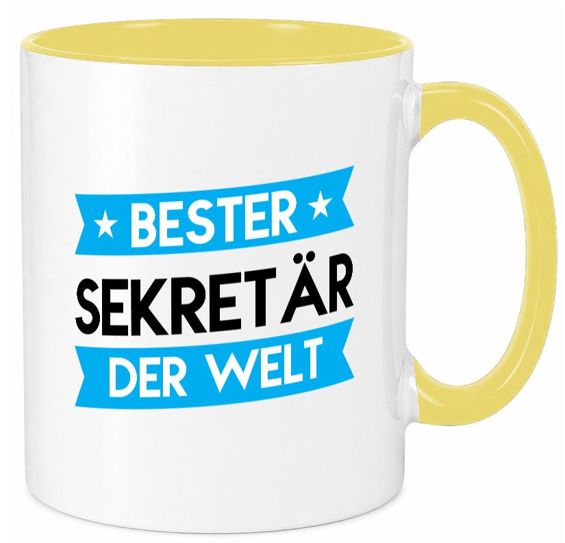 Bester Sekretär | Büro Geschenkidee Arbeit Kollegen Humor Tasse