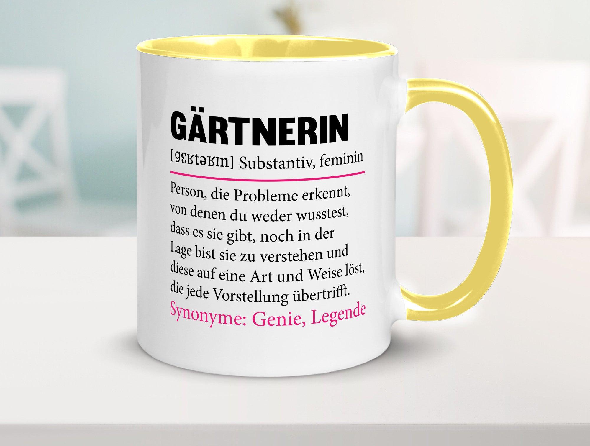 Gärtnerin | lustig Gartenbau Beruf Spruch Geschenk Arbeit Kollegen Büro