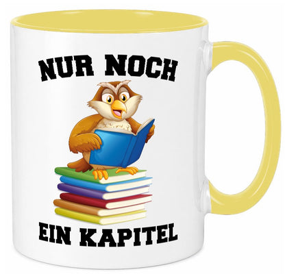 Nur noch ein Kapitel lustig Humor Geschenkidee Geschenk Tasse
