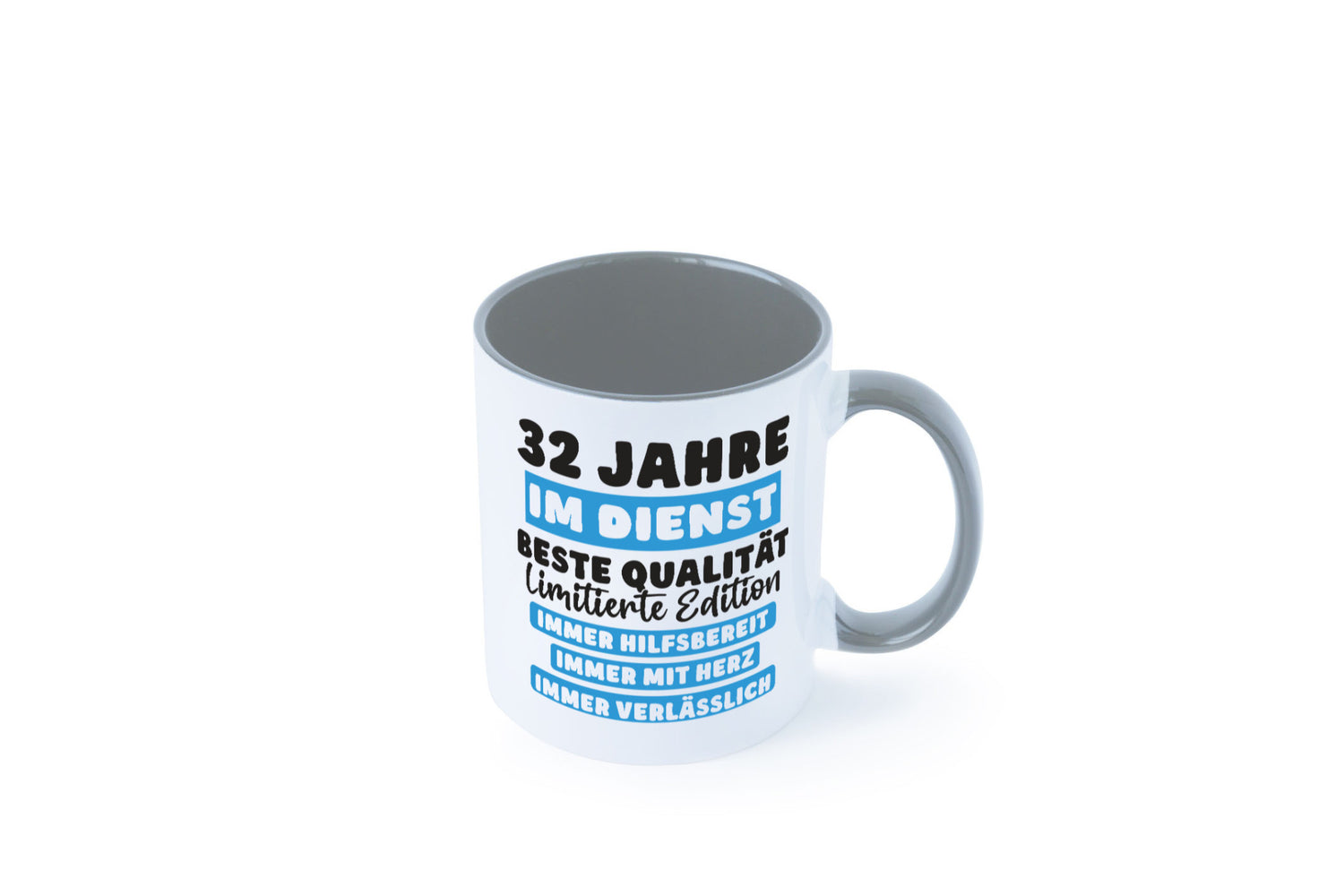 32 Jahre im Dienst | Jubiläum Arbeit v6 Geschenk Kollegen Büro lustiger Spruch