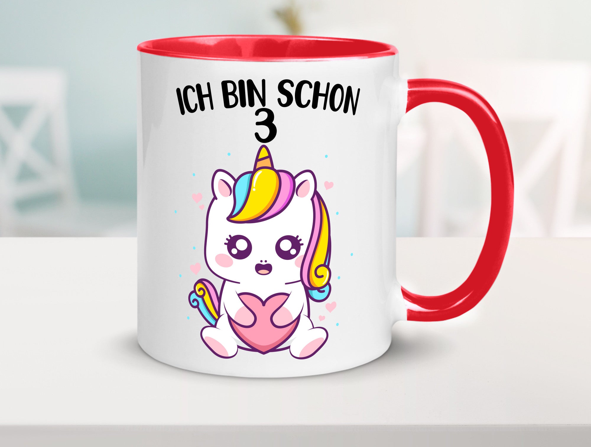 3. Geburtstag | Ich bin schon 3 Jahre Einhorn Mädchen lustig Geschenkidee