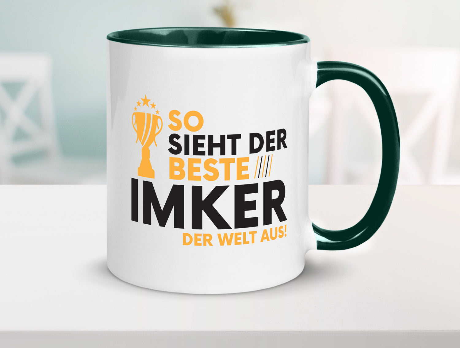 Der Weltbeste Imker | Imkerei lustiger Spruch Geschenk Humor Geschenkidee Tasse