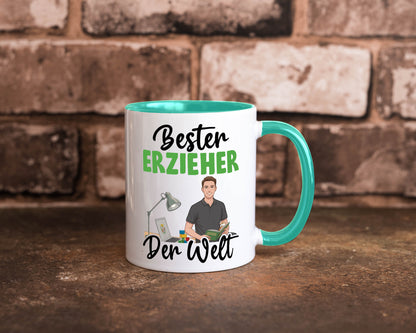 Bester Erzieher | Pädagoge Schule v2 Geschenk Humor Geschenkidee lustiger