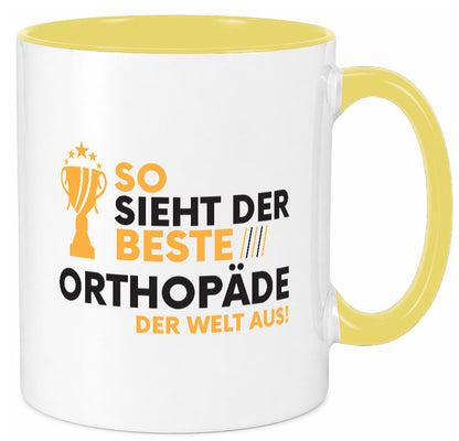 Der Weltbeste Orthopäde | Orthopädie lustiger Spruch Geschenk Humor Tasse
