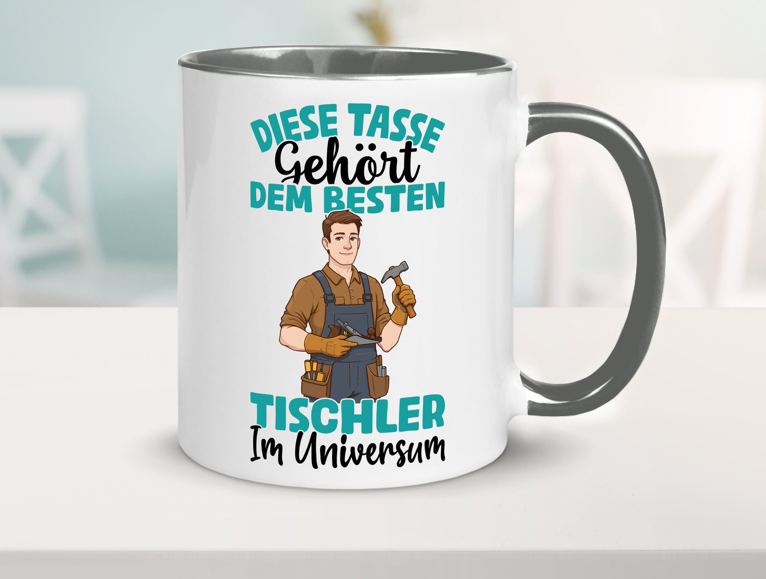 Im Universum: Tischler | Handwerk Beruf Tischlerei Geschenkidee Arbeit Kollegen