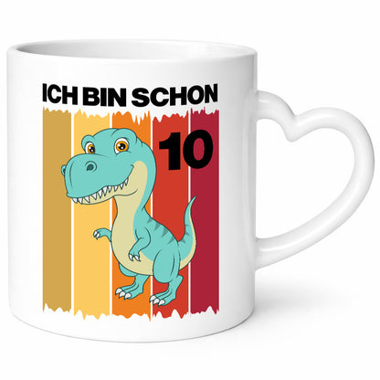 10. Geburtstag | 10 Jahre Dinosaurier Geschenk Geschenkidee lustiger Spruch