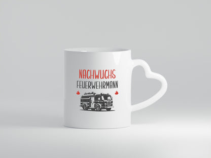 Nachwuchs Feuerwehrmann | Kind mag Feuerwehr Humor Geschenkidee Tasse