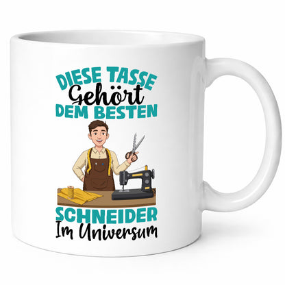 Im Universum: Schneider | Beruf Schneiderei Lustig Arbeit Kollegen Büro