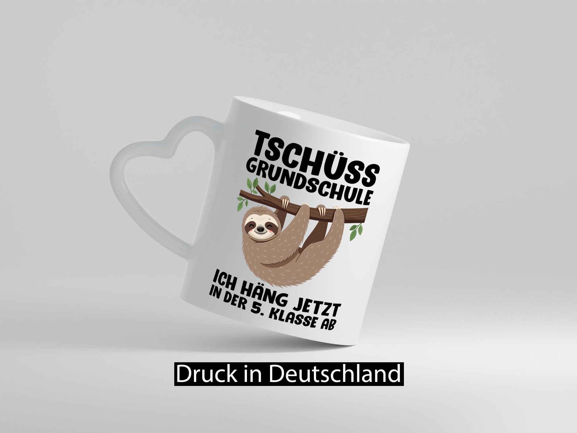 Tschüss Grundschule ich häng jetzt in der 5. Klasse ab Humor Geschenkidee Tasse
