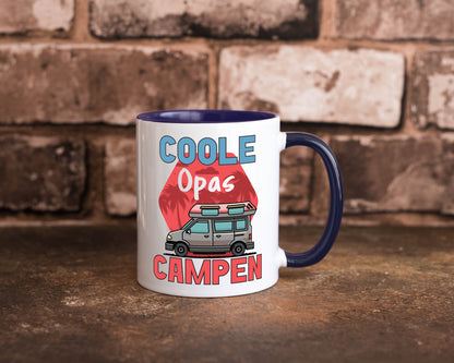 Coole Opas campen | Campingwagen Palmen Geschenk Familie Geschenkidee lustiger