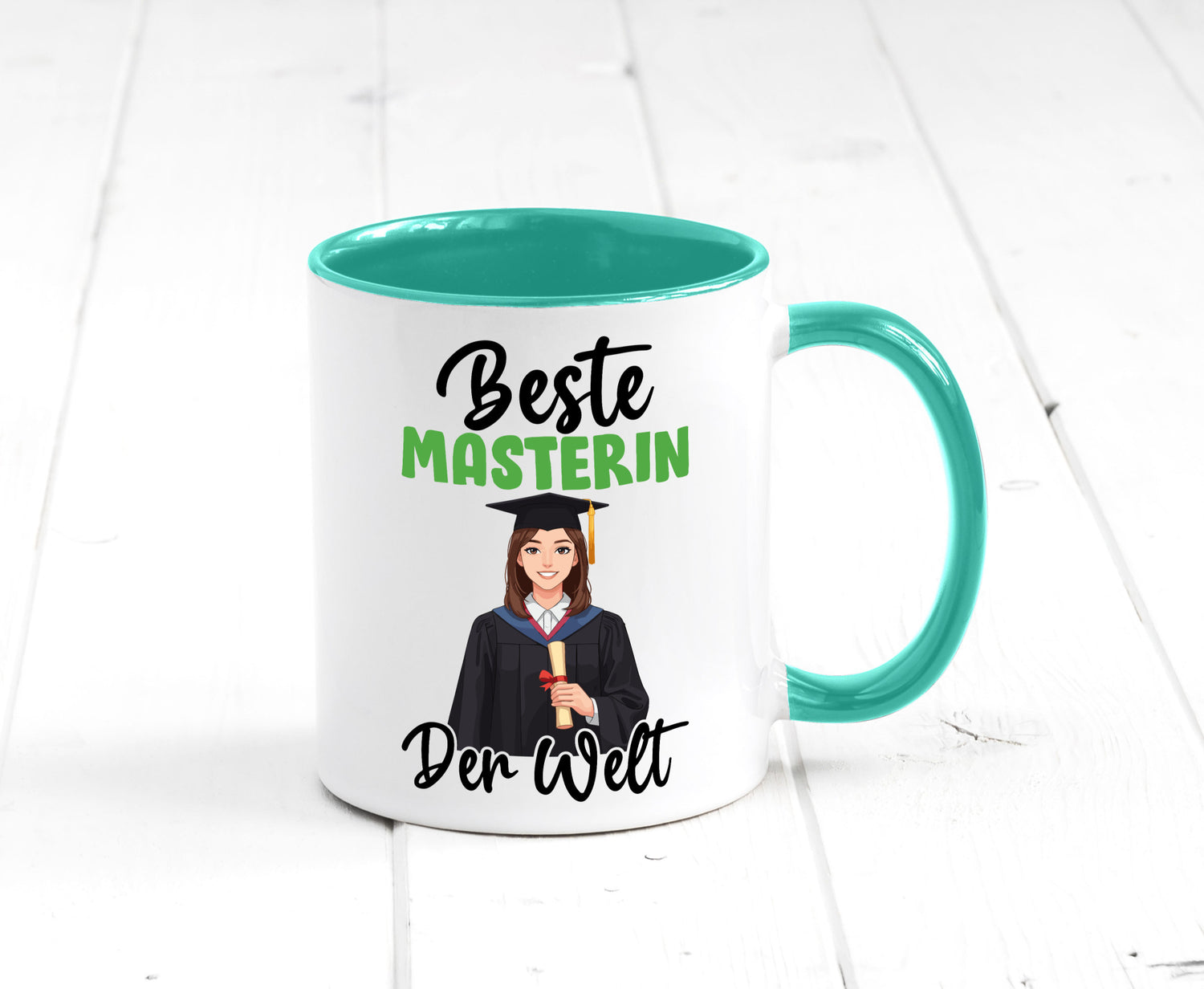 Beste Masterin | Student Uni Studium Humor Geschenkidee Tasse