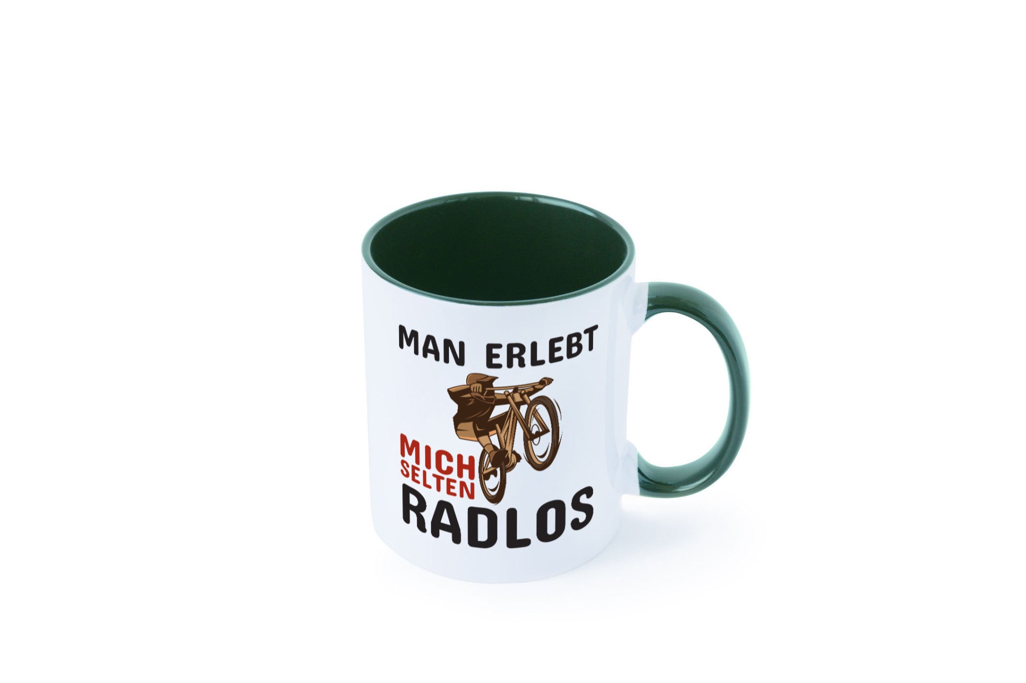 Selten Radlos | Spruchtasse Fahrrad Männer Humor lustiger Spruch Geschenk