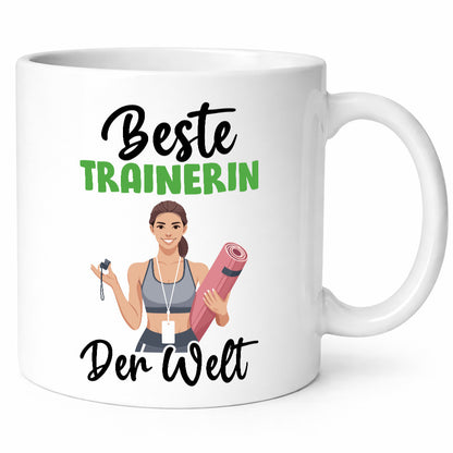 Beste Trainerin | Sportverein Humor v2 lustiger Spruch Geschenk Geschenkidee
