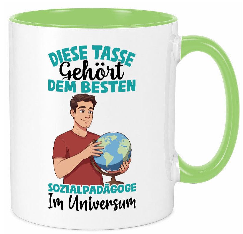 Im Universum: Sozialpädagoge | Pädagoge lustiger Spruch Geschenk Humor