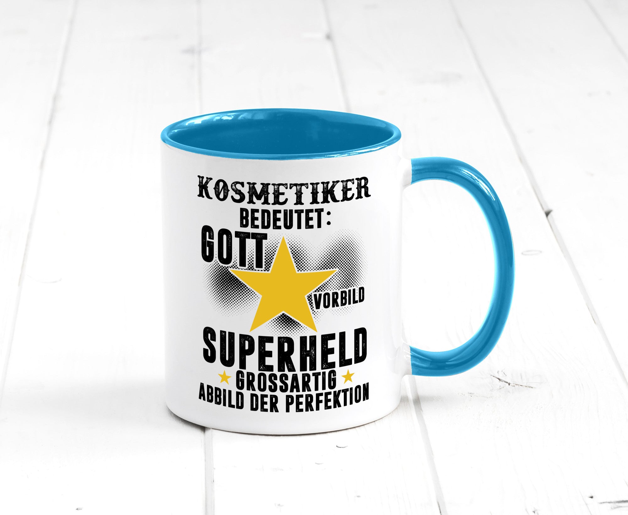 Bedeutung von Kosmetiker | Kosmetik Stylist Visagist Geschenkidee Humor Tasse
