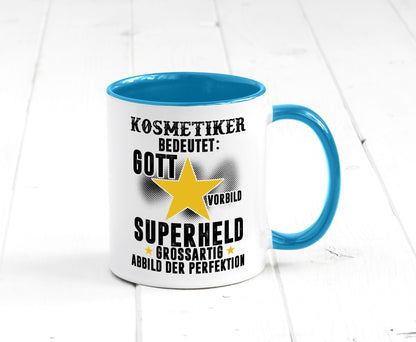 Bedeutung von Kosmetiker | Kosmetik Stylist Visagist Geschenkidee Humor Tasse