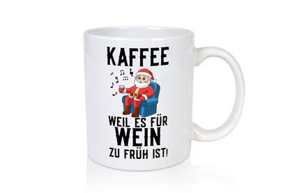 Kaffee | Wein Weihnachten Weihnachtsmann Santa Claus Geschenk Humor