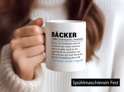 Bäcker | Bäckerei Spruch Backen Konditor lustiger Geschenk Humor Geschenkidee
