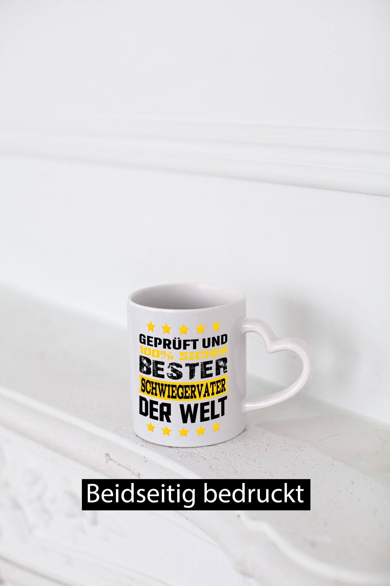 Geprüft und Sicher bester Schwiegervater der Welt lustiger Spruch Geschenk