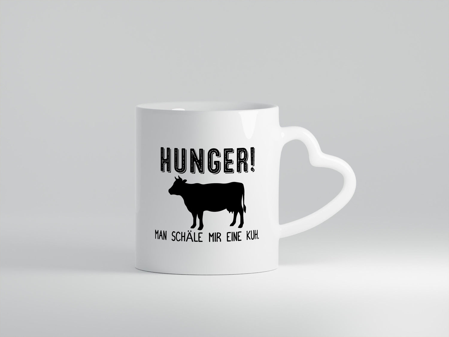 HUNGER! Schäl mir eine Kuh | Fleischliebhaber Geschenk Humor Geschenkidee