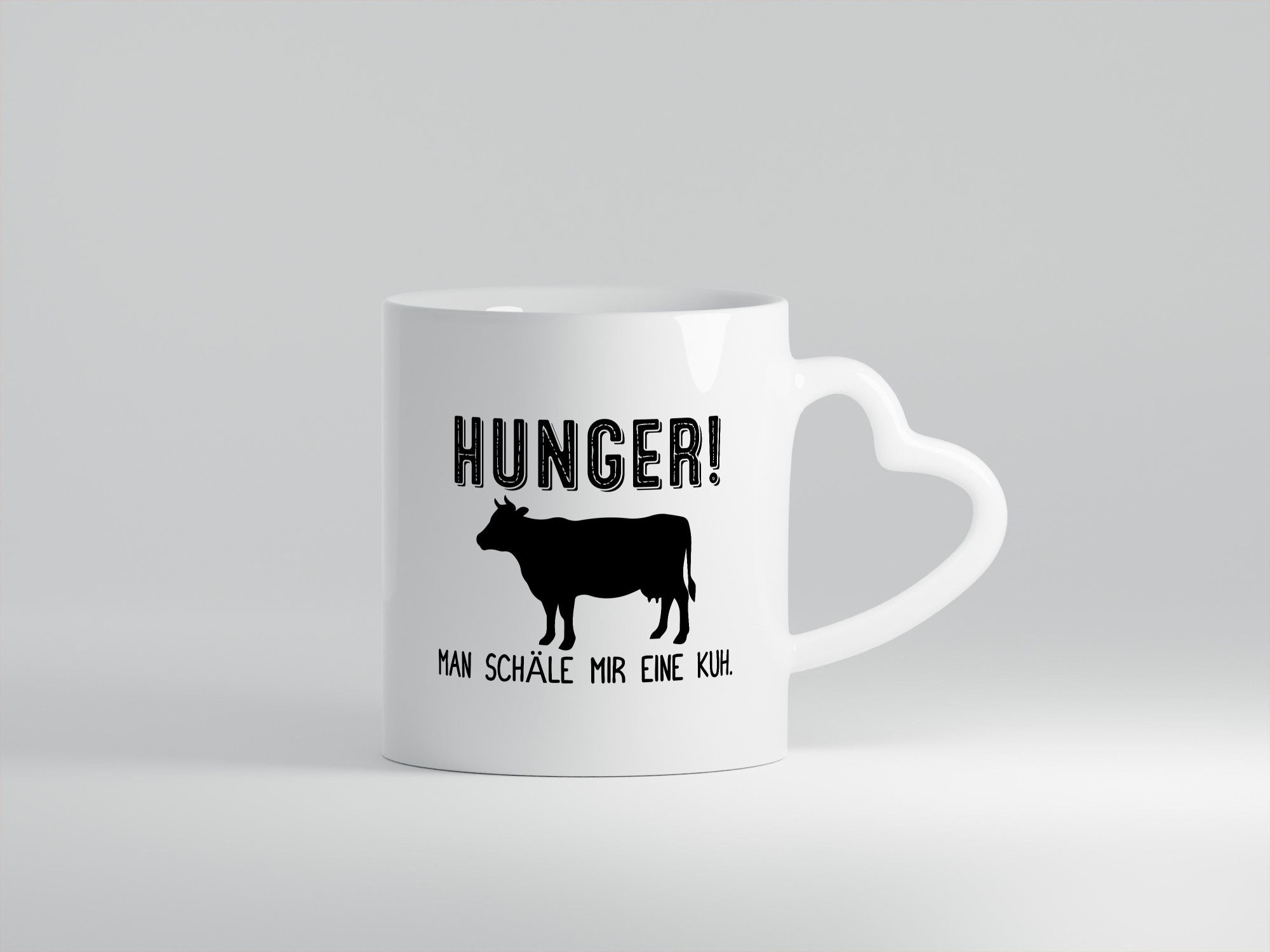 HUNGER! Schäl mir eine Kuh | Fleischliebhaber Geschenk Humor Geschenkidee