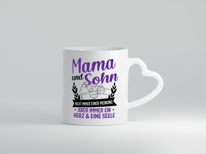Mom and Son, Heart &amp; Soul | Fists Certificate Funny Family Gift Idea