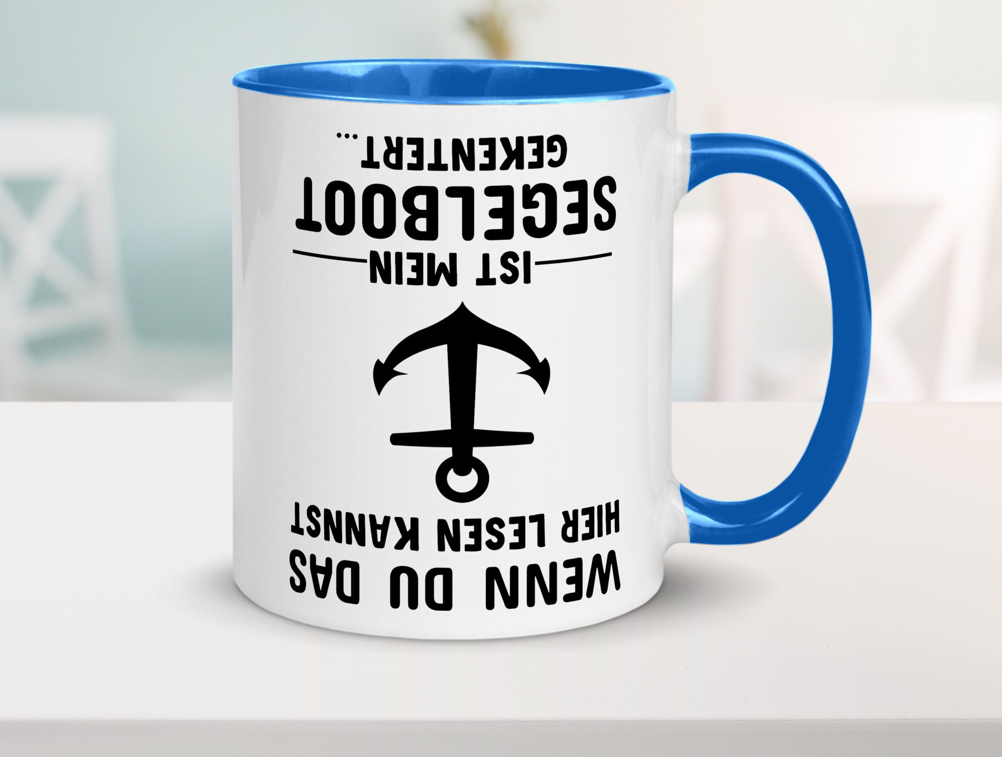 Segler Tasse | Segelboot Humor Kapitän Spruch Witz Geschenkidee