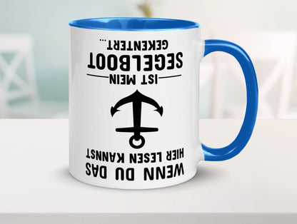 Segler Tasse | Segelboot Humor Kapitän Spruch Witz Geschenkidee