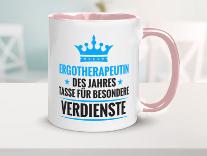 Besonderer Verdienst: Ergotherapeutin | Ergotherapie lustig Humor Geschenkidee