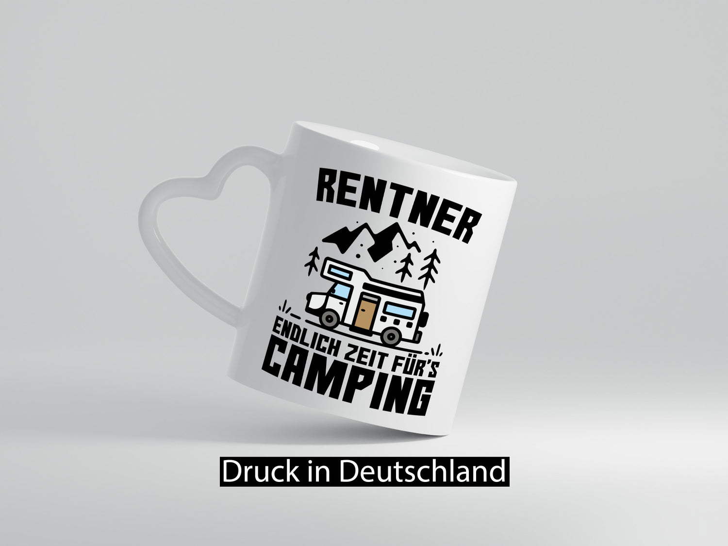 Endlich Zeit für´s campen | Rentner Ruhestand Humor Jubiläum Geschenkidee Tasse