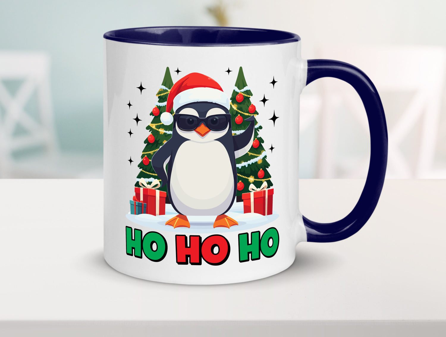 Ho | Weihnachts Pinguine Weihnachten lustig Humor Geschenkidee Geschenk Tasse