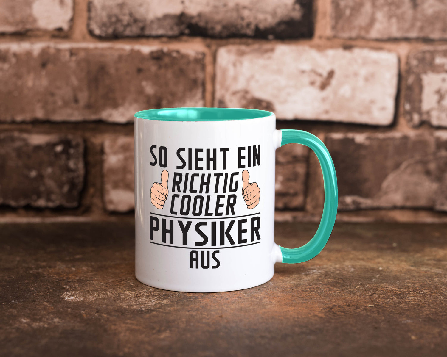 Richtig Cooler Physiker | Physik Geschenkidee Humor Tasse