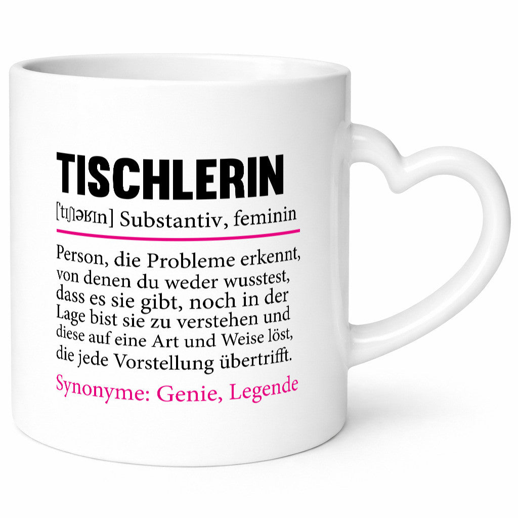 Tischlerin | Tischlerei Humor Spruch Beruf Arbeit Kollegen Büro Geschenkidee