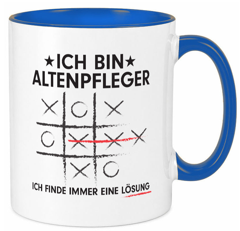 Lösung finden: Altenpfleger | Pflegepersonal v2 lustiger Spruch Geschenk Humor