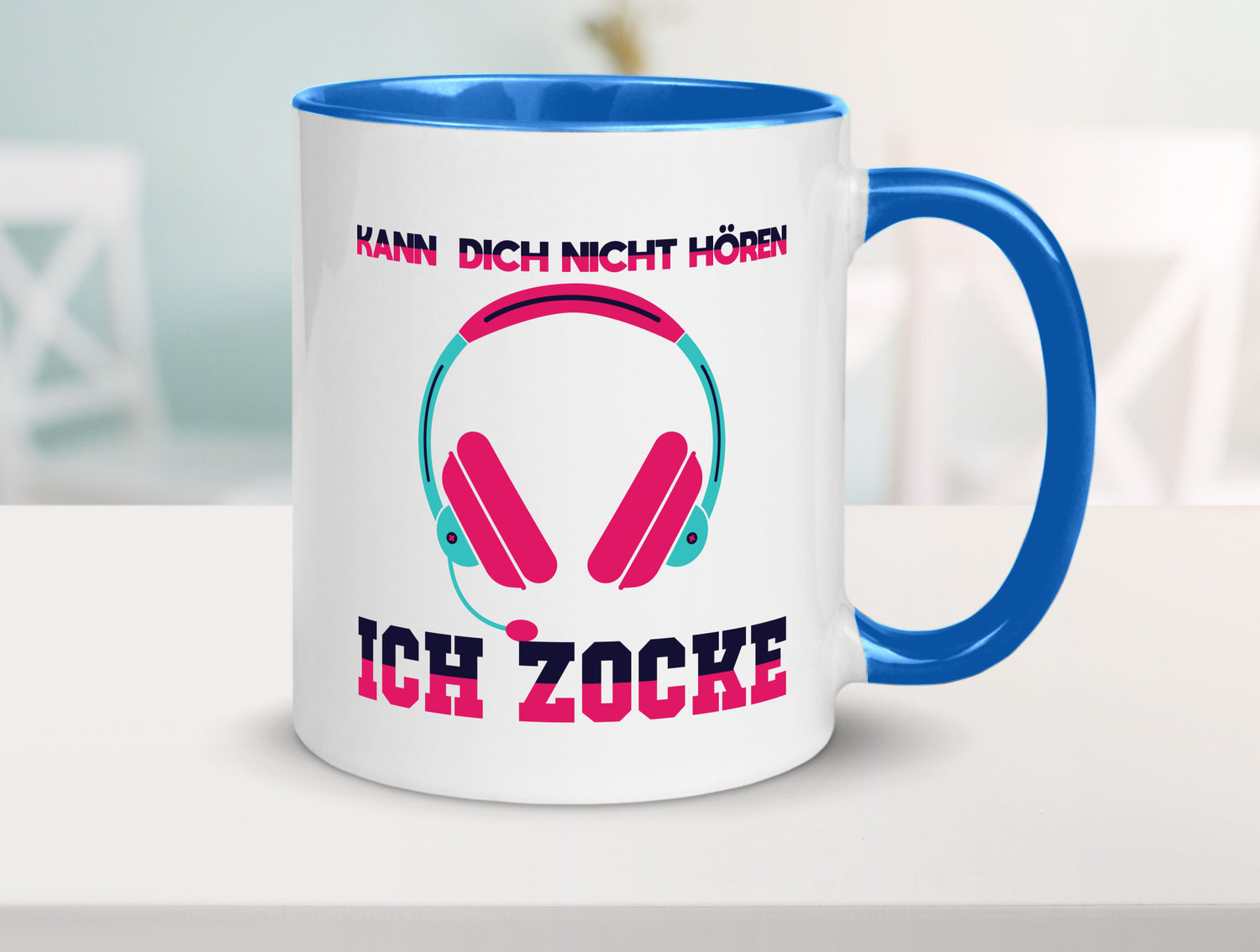 Kann dich nicht hören ich Zocke | Gamer Zocken Zocker Geschenkidee Humor Tasse